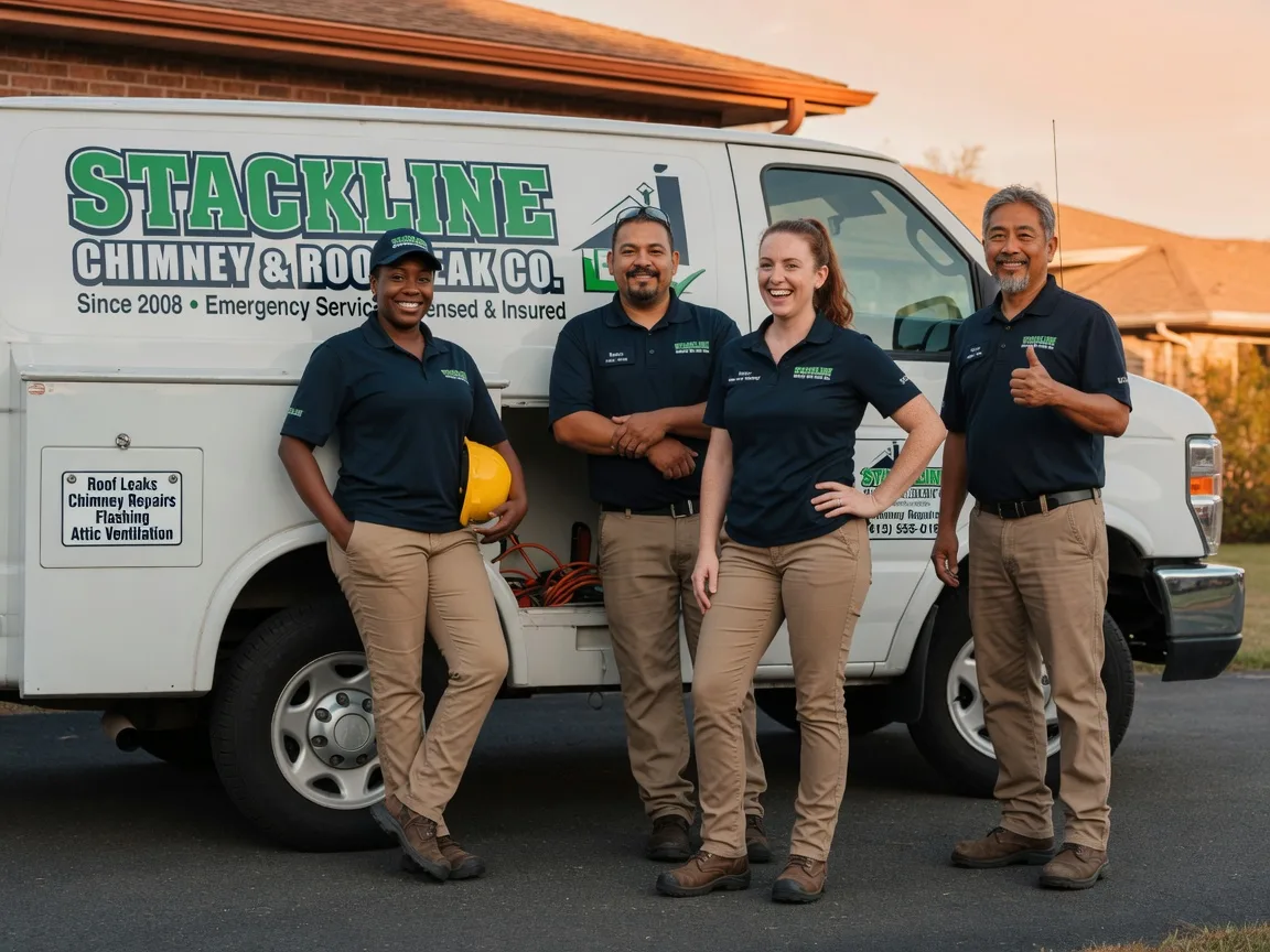 Chimney flashing repair company in Salem, IA